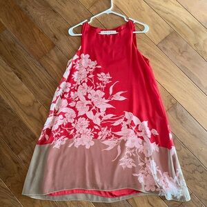 Max Studio Red Sleeveless Dress